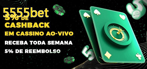 Promoções do cassino ao Vivo 5555bet
